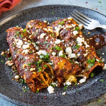 Chicken Enchiladas Rojas - Recipe