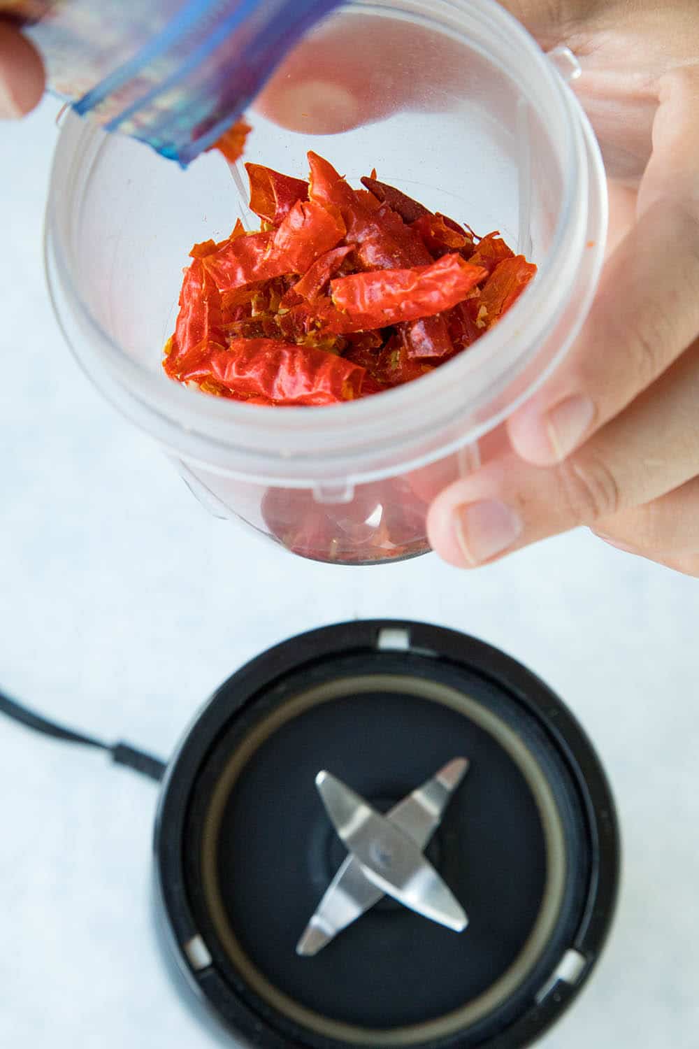 Dried Cayenne Peppers, Ready to Grind.