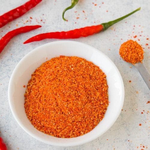 Homemade Cayenne Powder Chili Pepper Madness