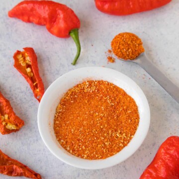 Homemade Ghost Pepper Powder - Recipe