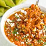 Pork Chili Recipe with Roasted Hatch Chiles