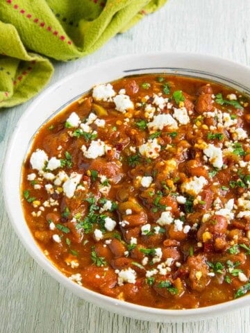 Pork Chili with Roasted Hatch Peppers - Recipe