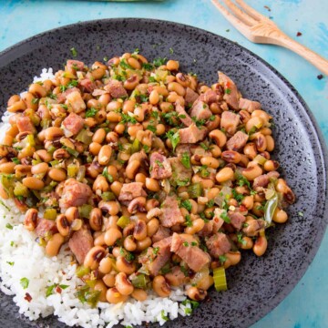 Hoppin' John - Recipe, on a plate