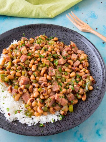 Hoppin' John - Recipe, on a plate