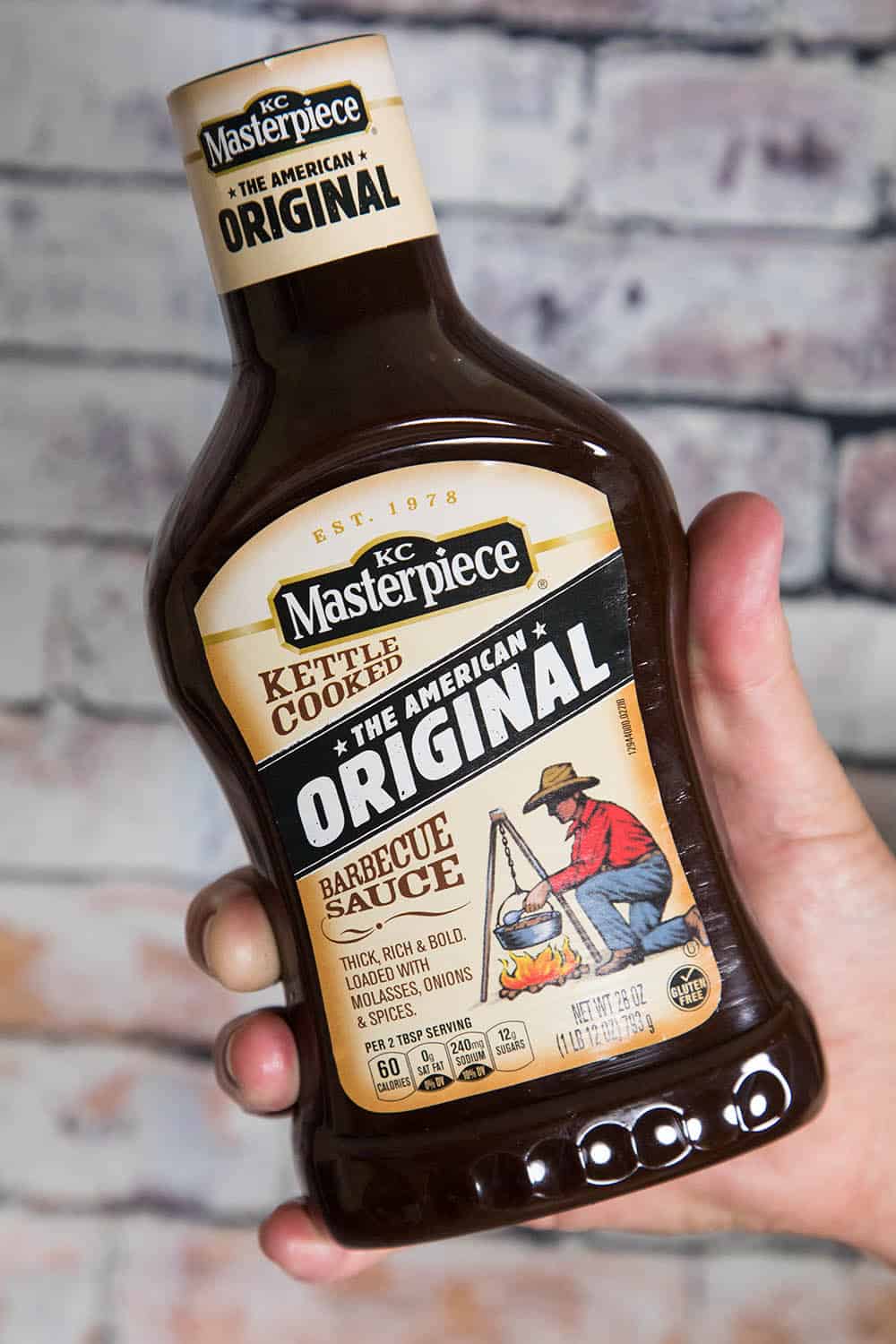 KC Masterpiece Original BBQ Sauce.