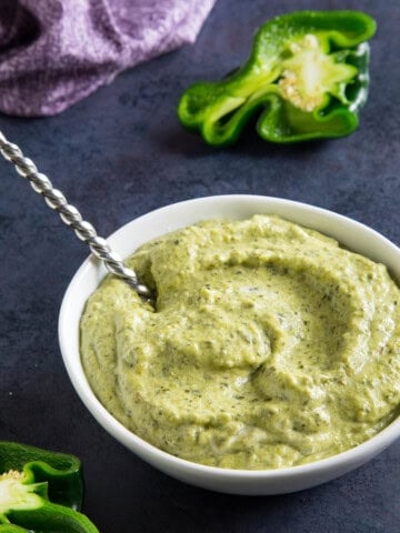 Poblano Cream Sauce - Recipe