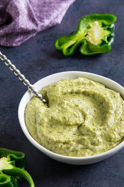 Roasted Poblano Cream Sauce (4Ingredients) Recipe Chili Pepper Madness