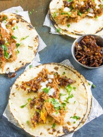 Pulled Pork Street Tacos - Recipe