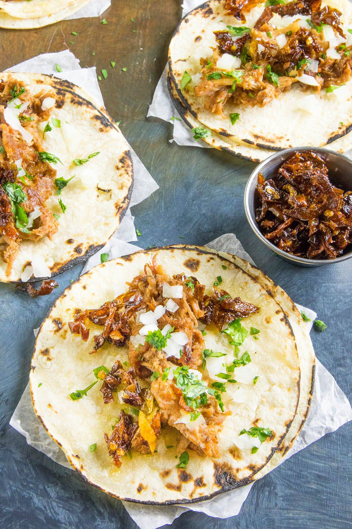 Pulled Pork Street Tacos - Recipe