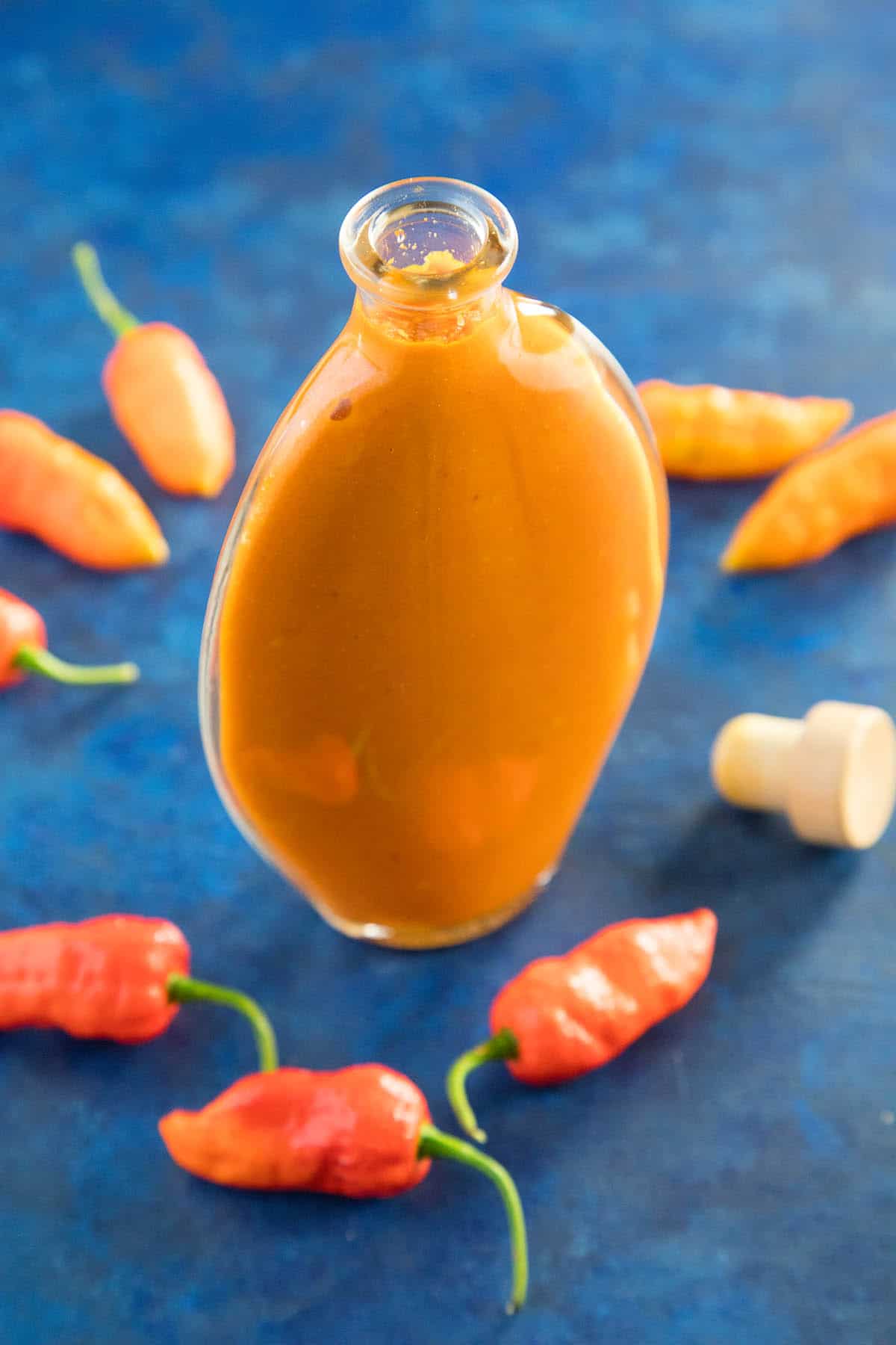 Roasted Ghost Pepper Sauce - Bottled and Ready to Enjoy.