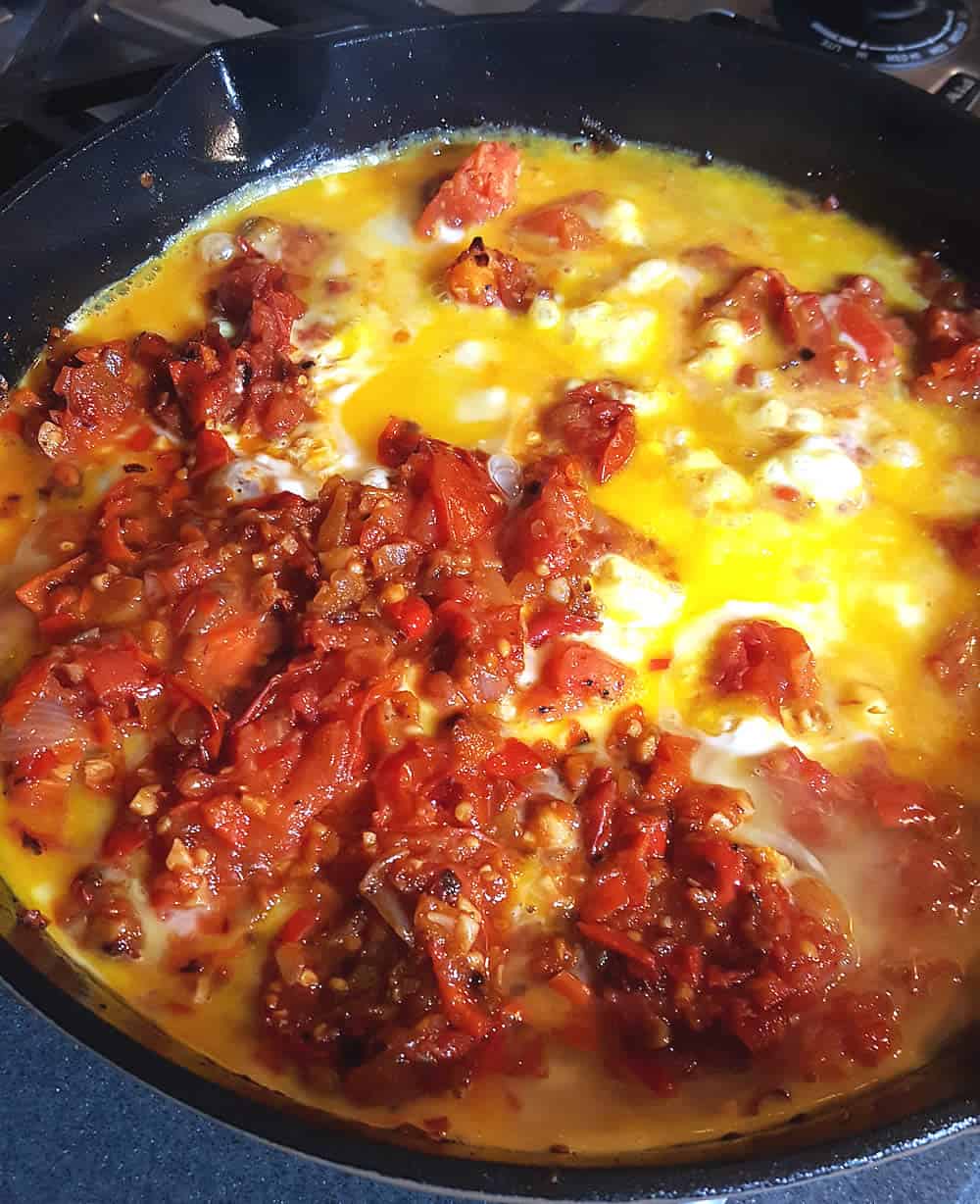 Menemen (Turkish-Style Scrambled Eggs with Peppers) - Recipe - Chili ...