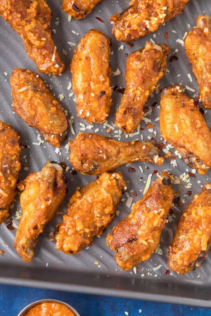 BuffaloGarlicParmesan Wings Recipe Chili Pepper Madness
