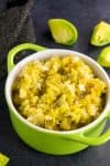 Green Tomato Relish in a bowl