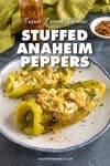 Cajun Cream Cheese Stuffed Anaheim Peppers - Recipe