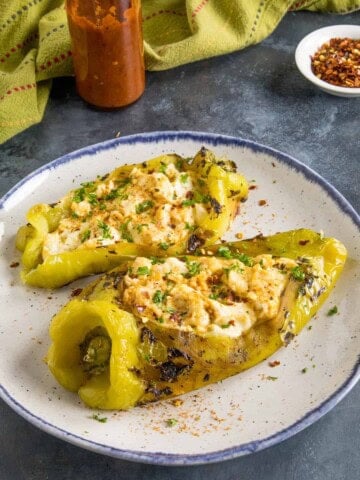 Cajun Cream Cheese Stuffed Anaheim Peppers - Recipe