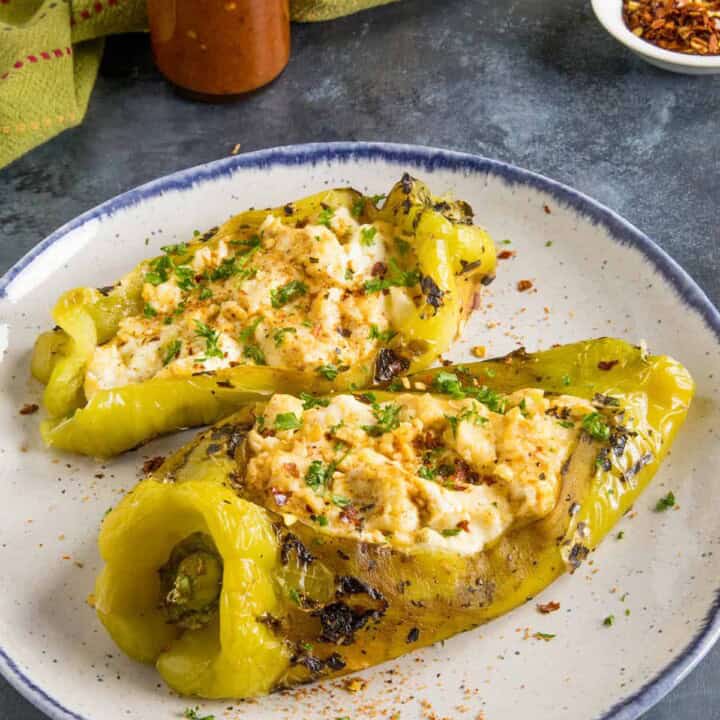 Cajun Cream Cheese Stuffed Anaheim Peppers - Recipe