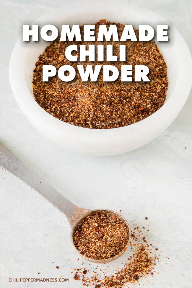 Homemade Chili Powder Recipe - Make your own chili powder at home with this recipe, with freshly ground dried chili peppers and your favorite additional herbs and spices. So much better than anything store bought. Create your own signature blend! #SpiceBlend #ChiliPeppers