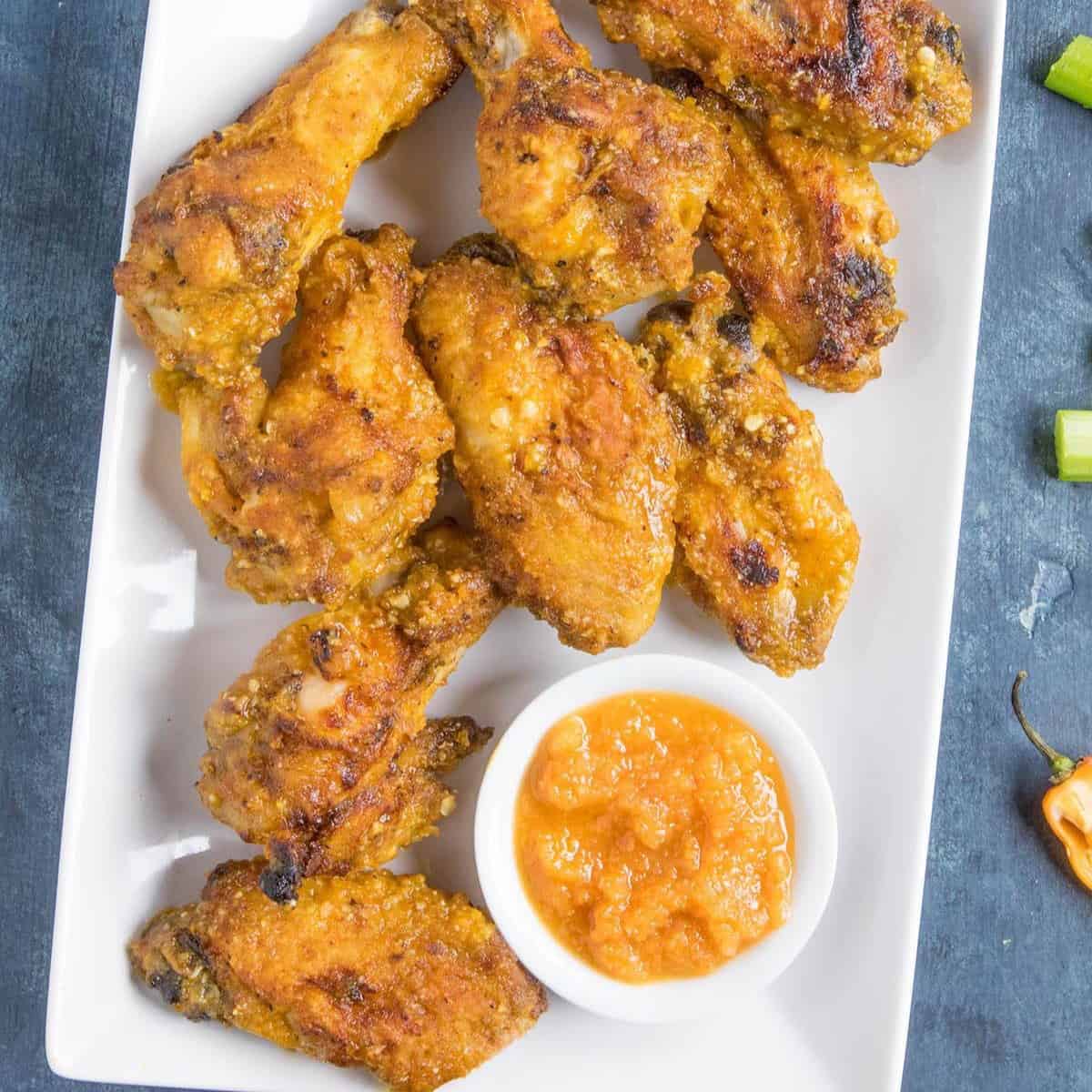 Mango Habanero Chicken Wings Recipe