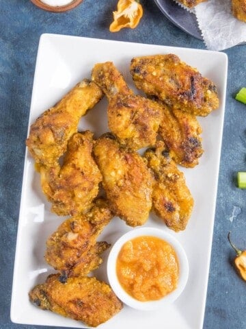 Mango Habanero Chicken Wings - Recipe