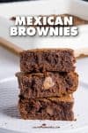 Mexican Brownies - Recipe