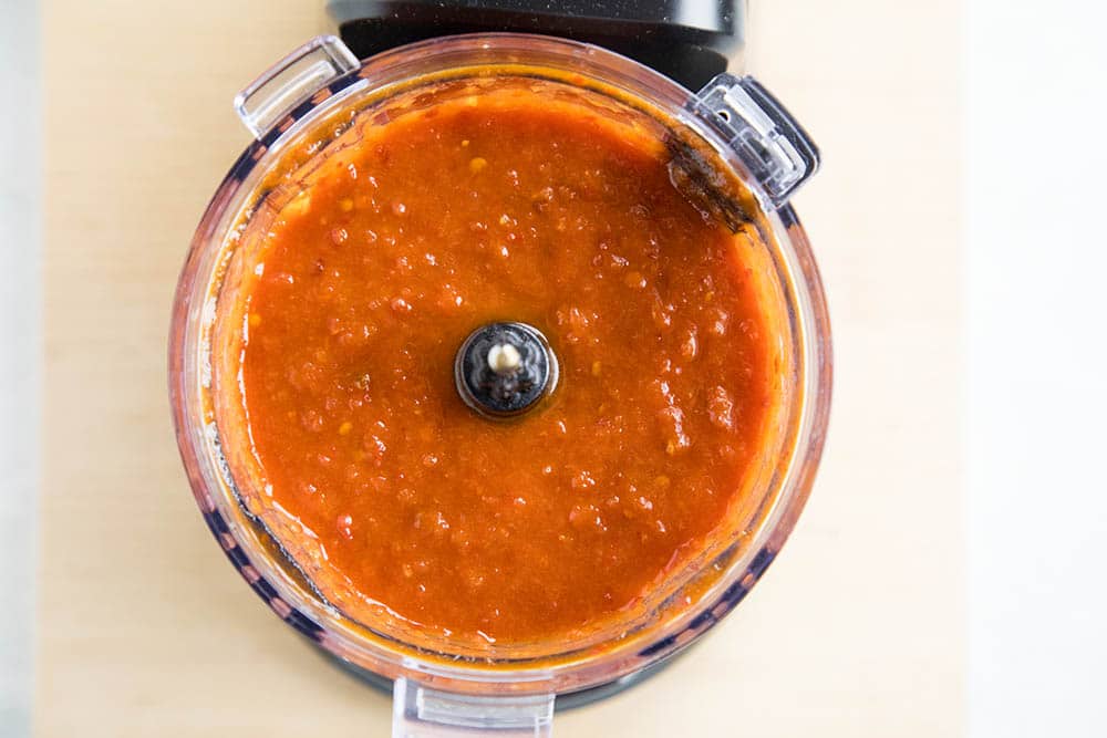 Tomato-chipotle sauce for chicken tinga
