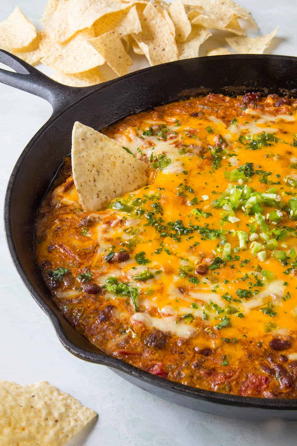 Meaty Chili Cheese Dip - Recipe - Chili Pepper Madness