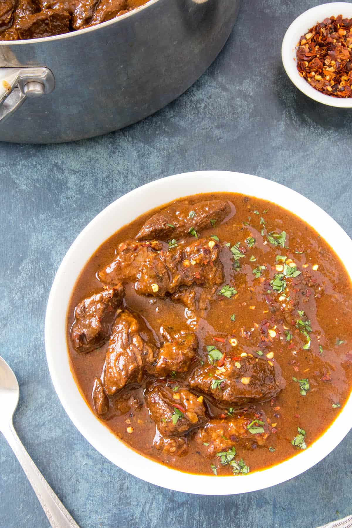 Chili Con Carne - Recipe Chili Con Carne in a bowl, ready to eat