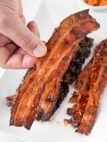 Ghost Pepper Candied Bacon - Recipe