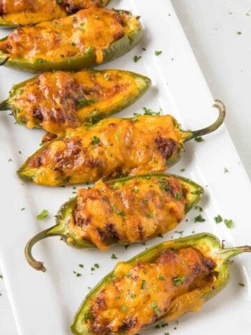 Pulled Pork-Sriracha Jalapeno Poppers - Recipe