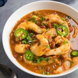 Shrimp and Red Bean Chili