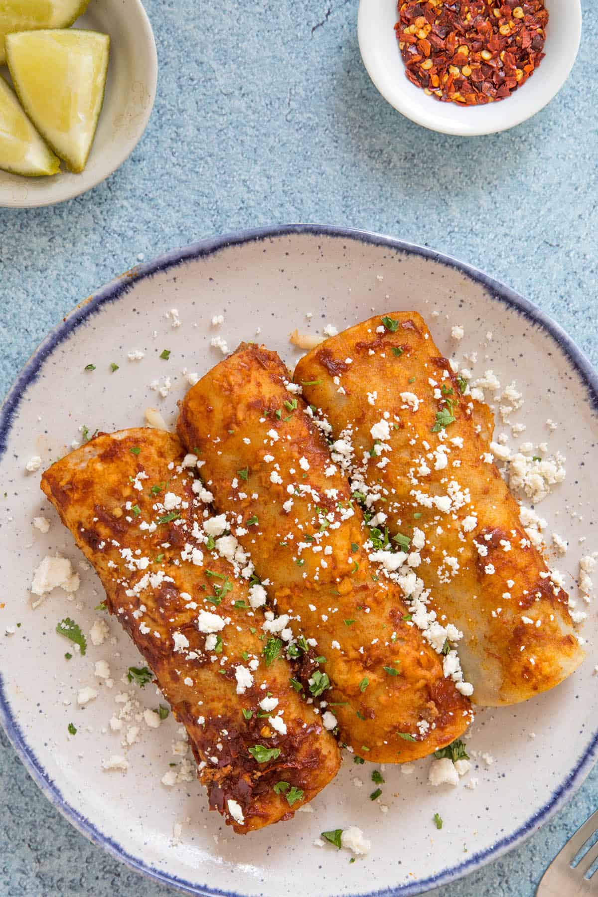 Beef Enchiladas, ready to eat