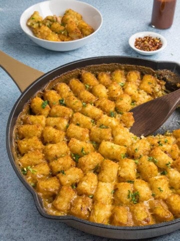 Cajun Ham and Turkey Tater Tot Casserole - Recipe