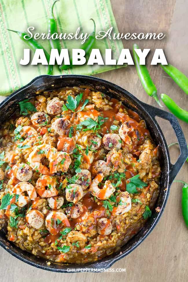 Seriously Awesome Jambalaya Recipe - Chili Pepper Madness