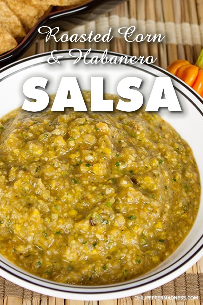 Roasted Corn-Habanero Salsa