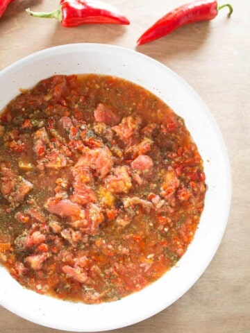 Spicy Tomato Sauce Recipe