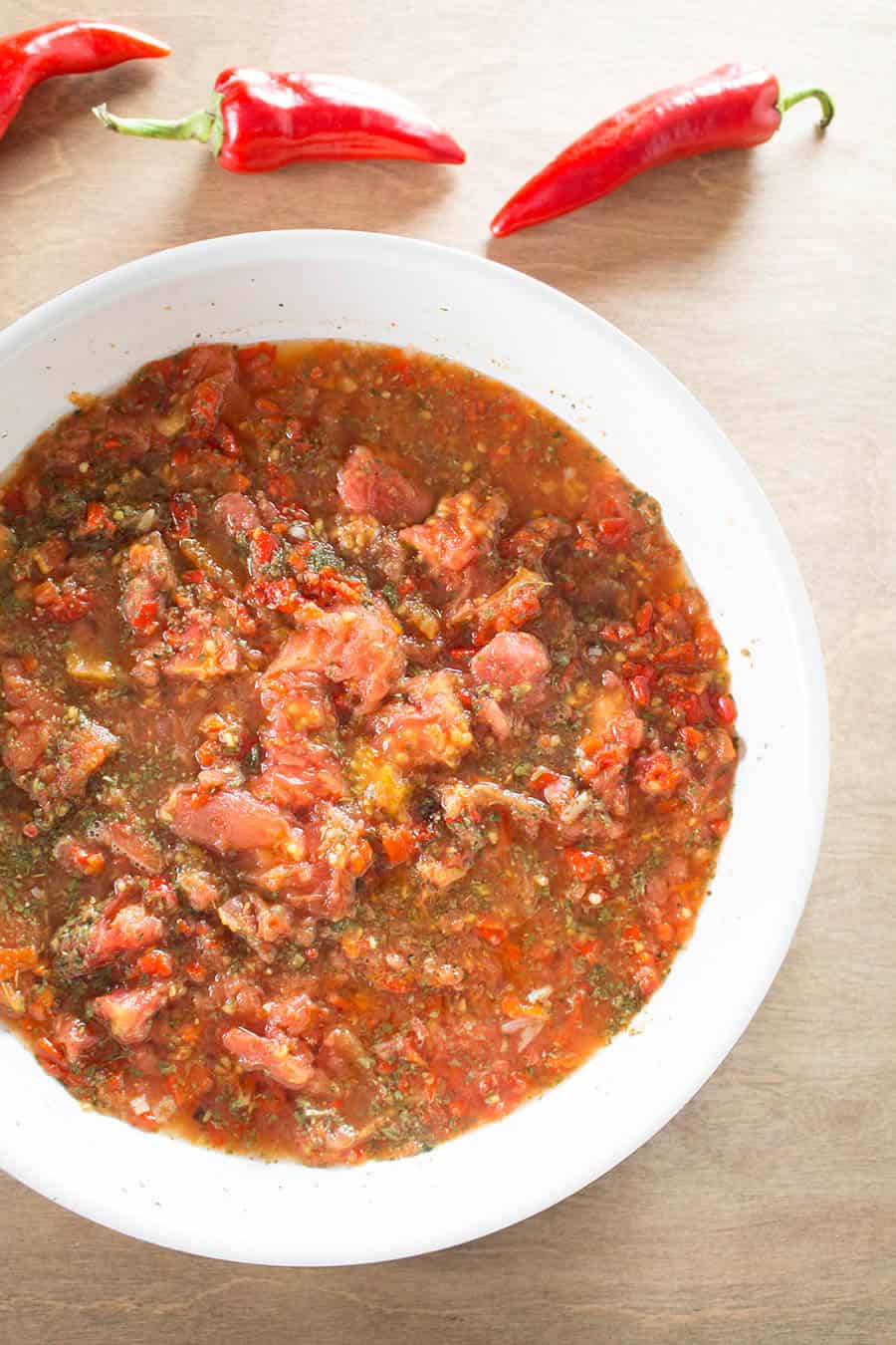 Spicy Tomato Sauce Recipe