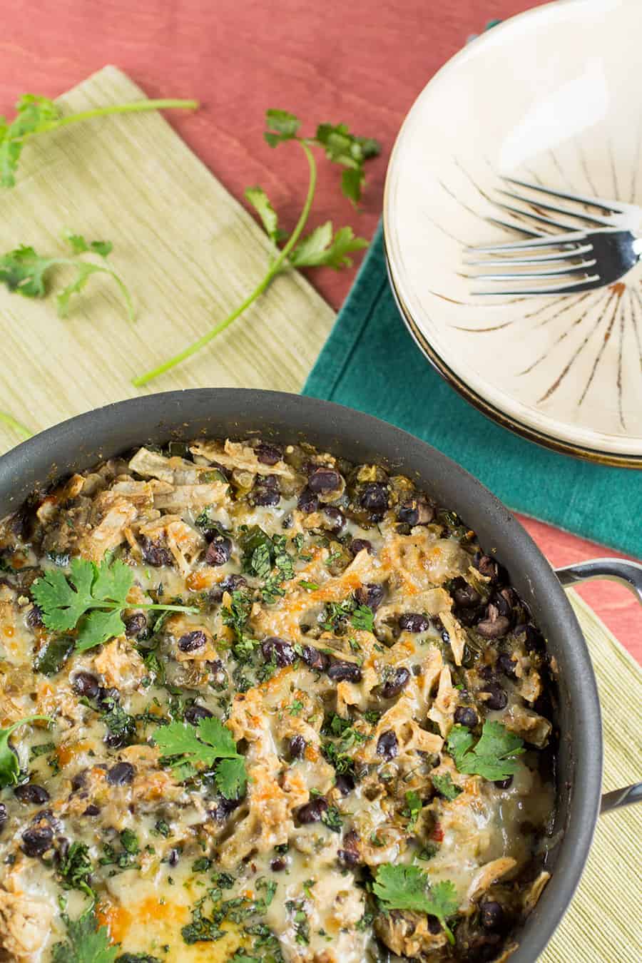 chicken enchilada casserole verde
