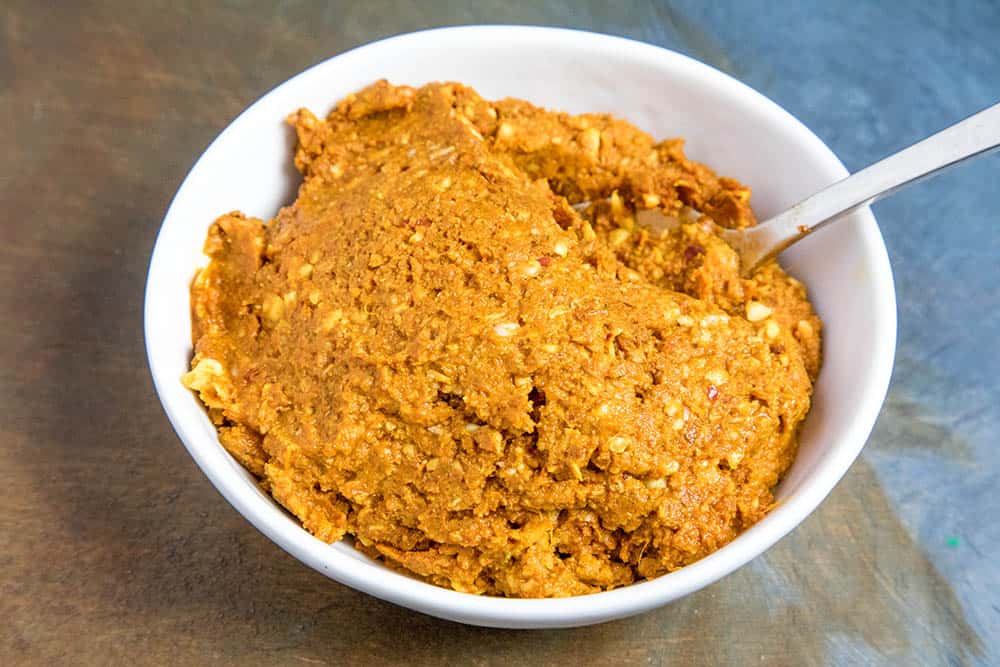 Chicken Korma paste to make our marinade