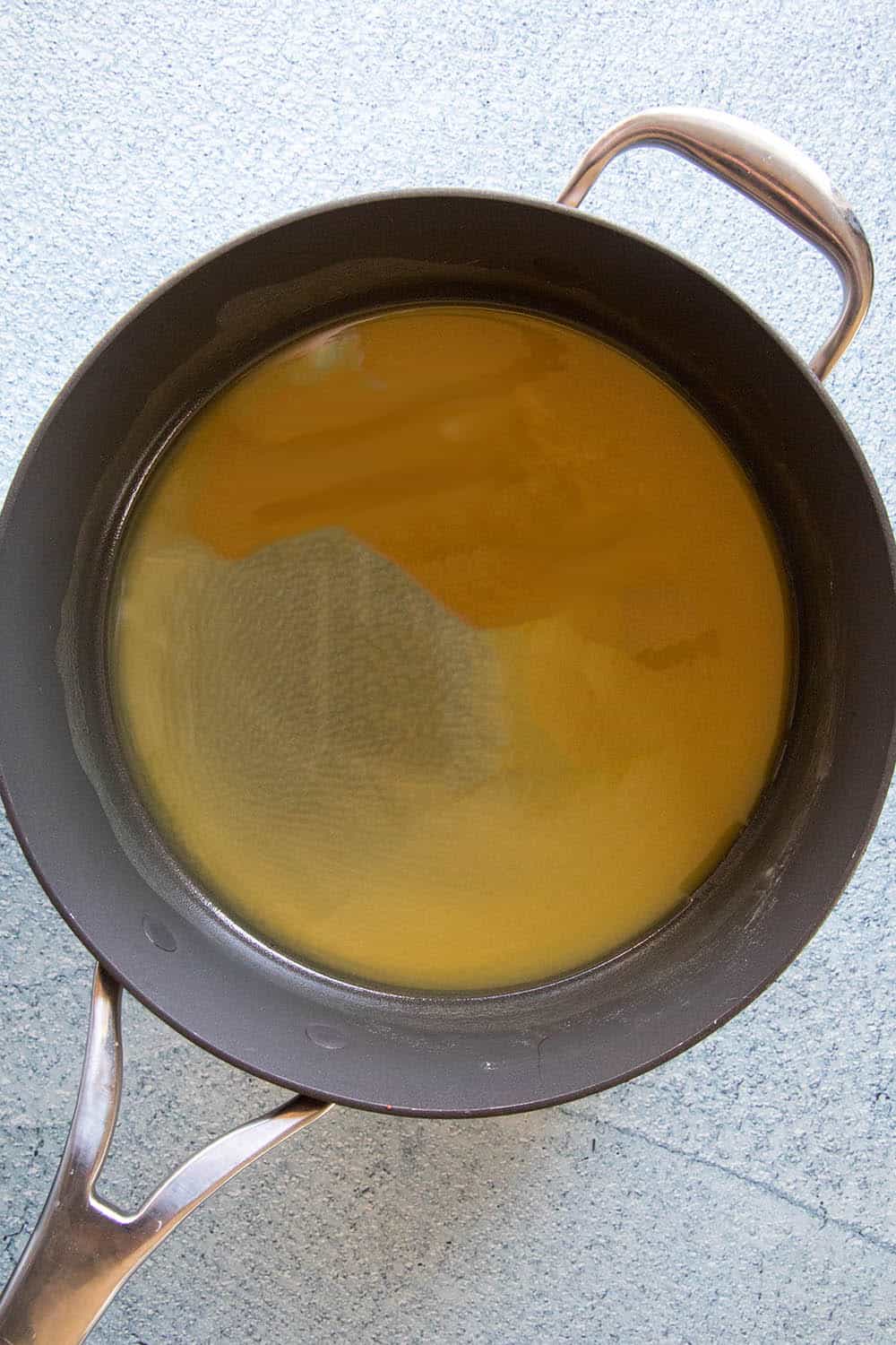 Making the roux