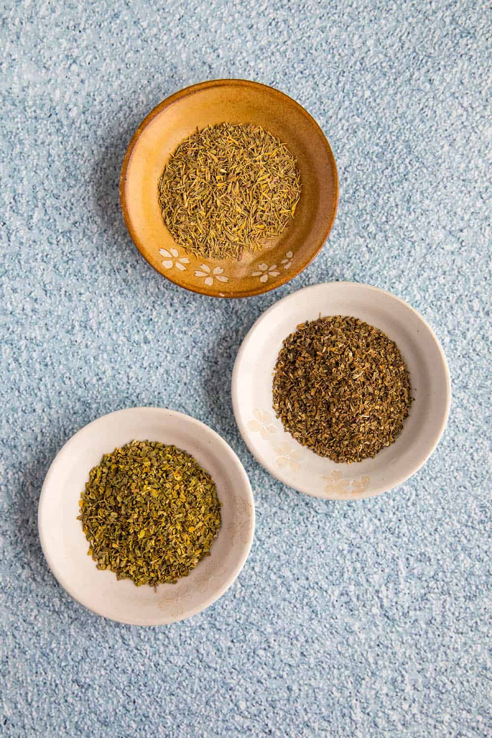The herbs that go into homemade Creole seasoning