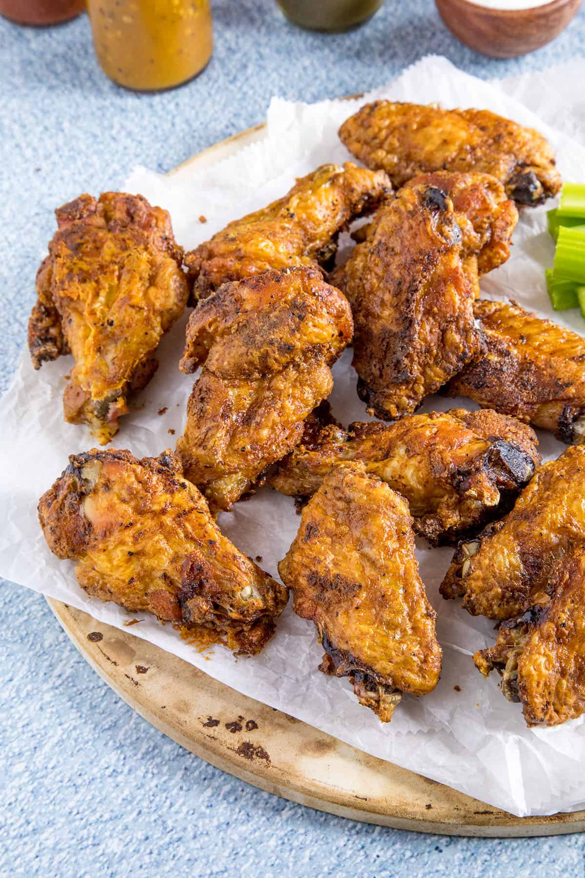 SO Crispy Baked Chicken Wings - Step by Step - Chili Pepper Madness