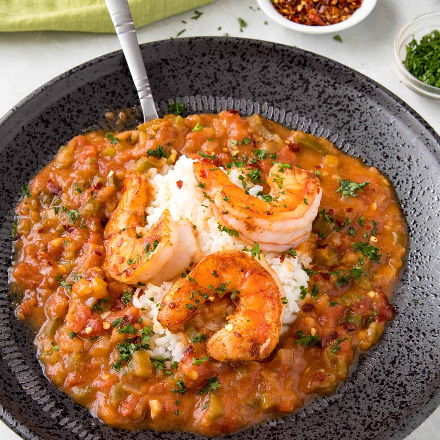 Shrimp Etouffee Chili Pepper Madness