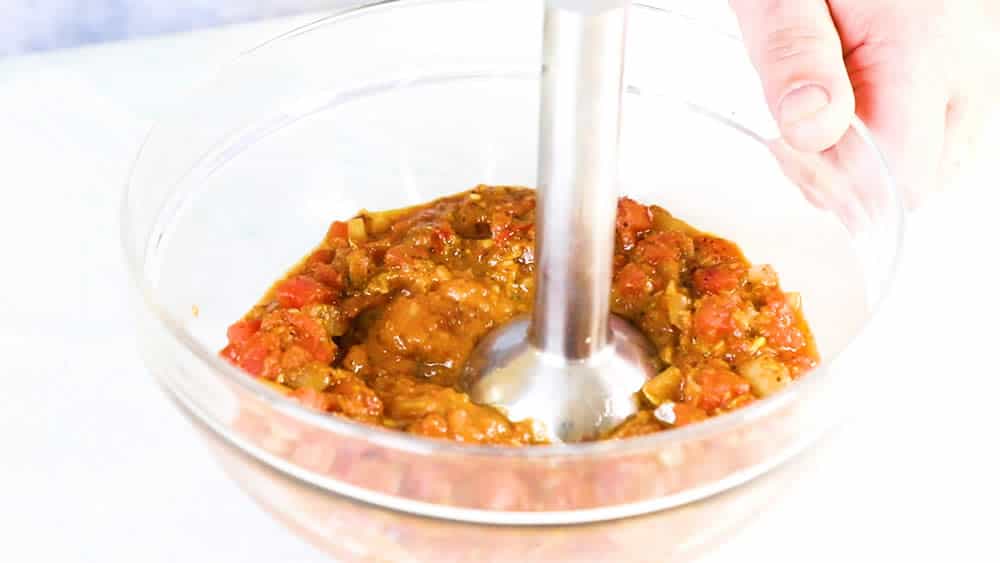 Process the sauce until smooth