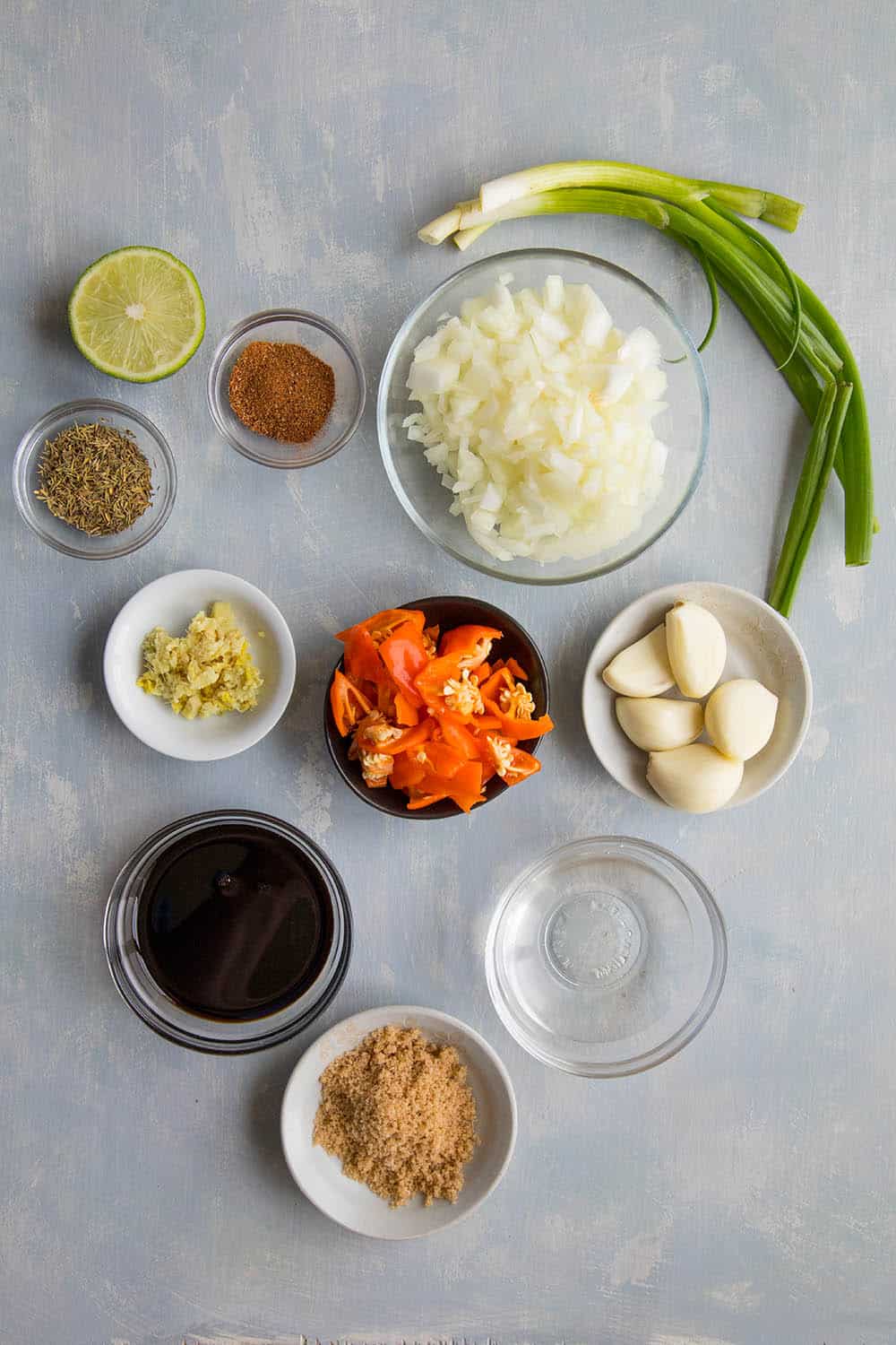 Jamaican Jerk Sauce ingredients