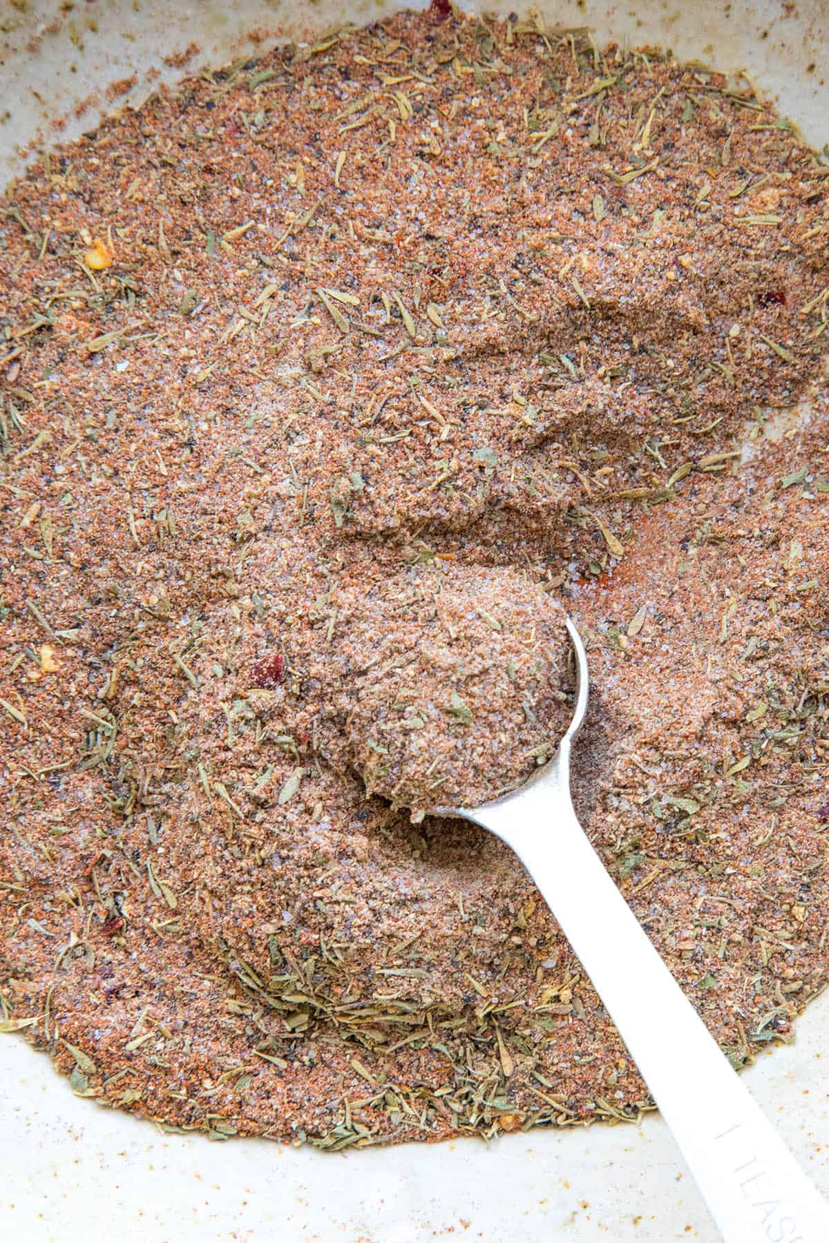 Homemade Jamaican Jerk Seasonings mixed together in a bowl