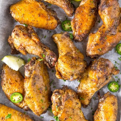 Grilled Jerk Chicken Wings Recipe