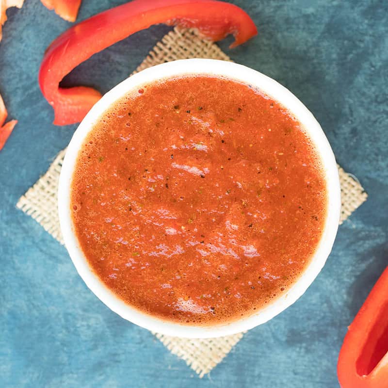 Roasted Red Pepper Sauce Recipe - Chili Pepper Madness