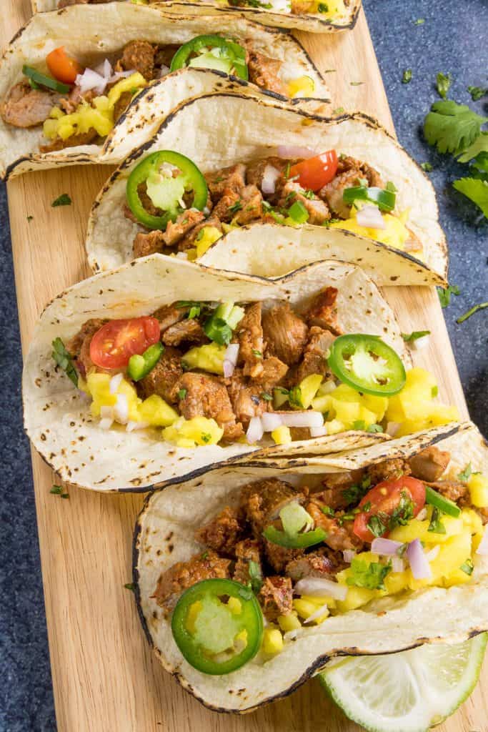 Homemade Tacos al Pastor Recipe Chili Pepper Madness