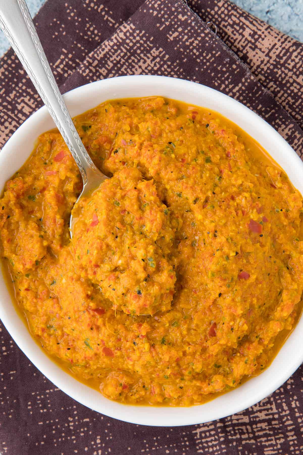 Yellow Curry Paste in a bowl