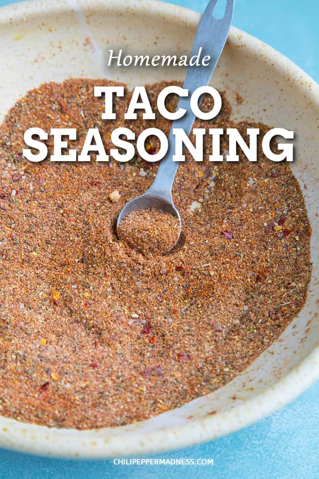 Homemade Taco Seasoning - Learn how to make homemade taco seasoning mix at home with your own herbs, spices and blends. The recipe possibilities are endless. #Tacos #Seasoning